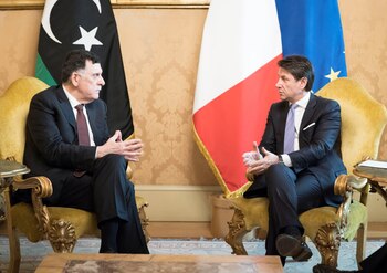 El primer ministro italiano Giuseppe