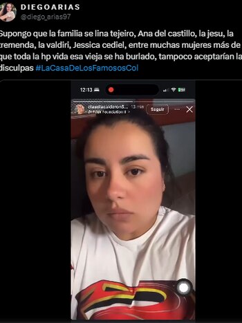 Críticas a Yina Calderón por