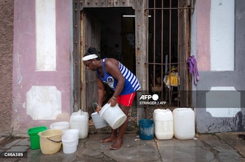 crisis del agua en Cuba