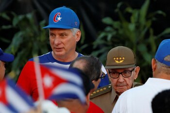 El ex presidente de Cuba,