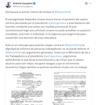 La medida fue respaldada por