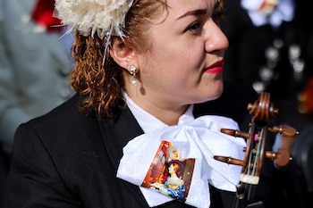 Un miembro de la banda