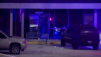 La escena del tiroteo