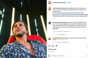 Imitador de Ricardo Montaner se