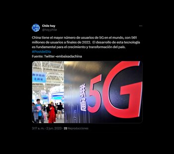 La noticia del 5G también