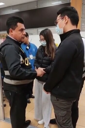 Franco Patiño y Adriana Urresti