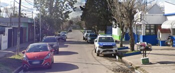 En el celular de una