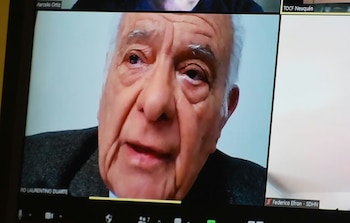 Pedro Laurentino Duarte se desempeñó como juez federal de Neuquén entre 1976 y 1984 y fue condenado a 11 años de prisión por su actuación en expedientes vinculados con secuestros y desapariciones durante la última dictadura (Gentileza: LM Neuquén - Sebastián Fariña Petersen)