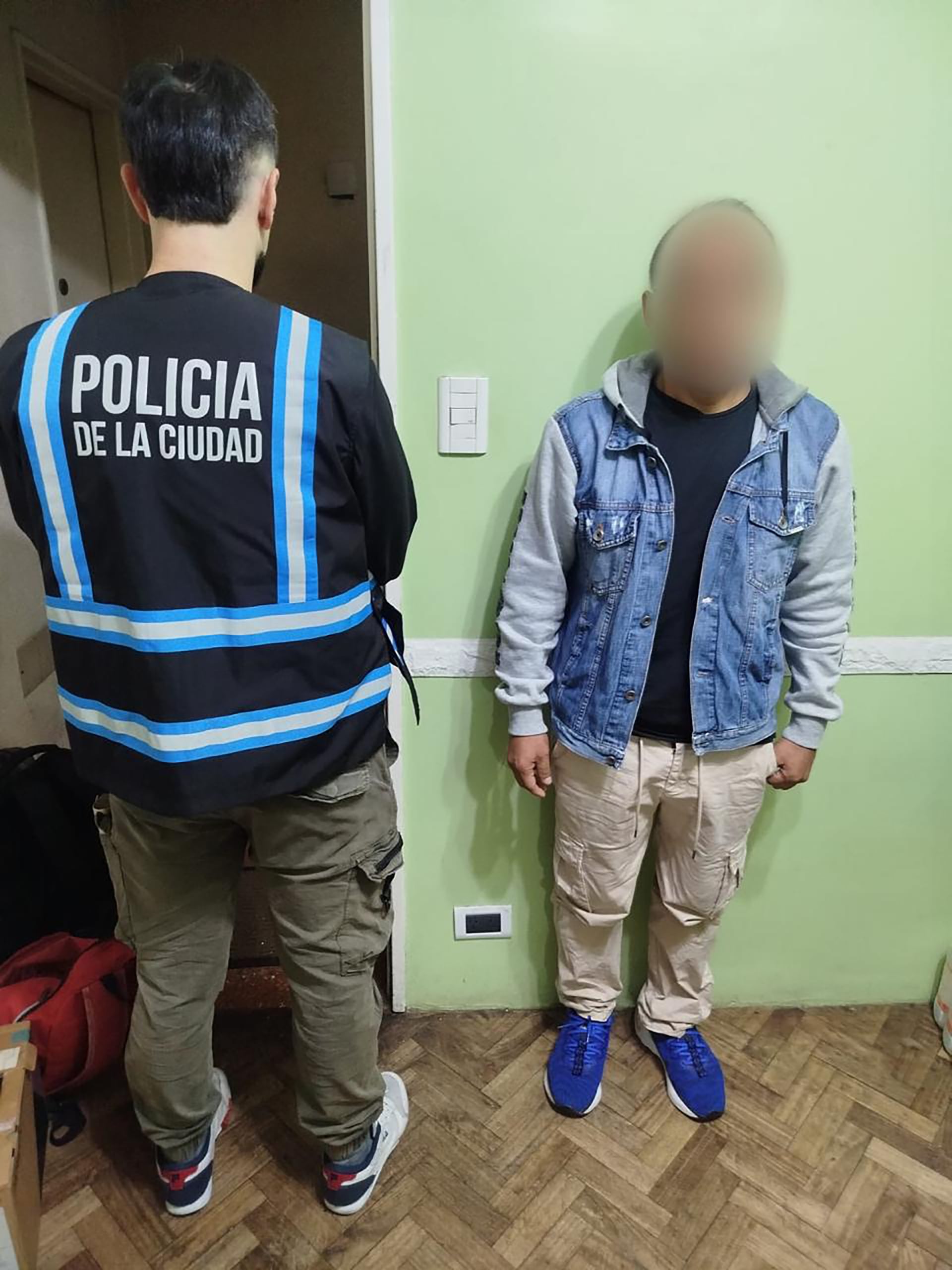 Uno de los presuntos miembro de la