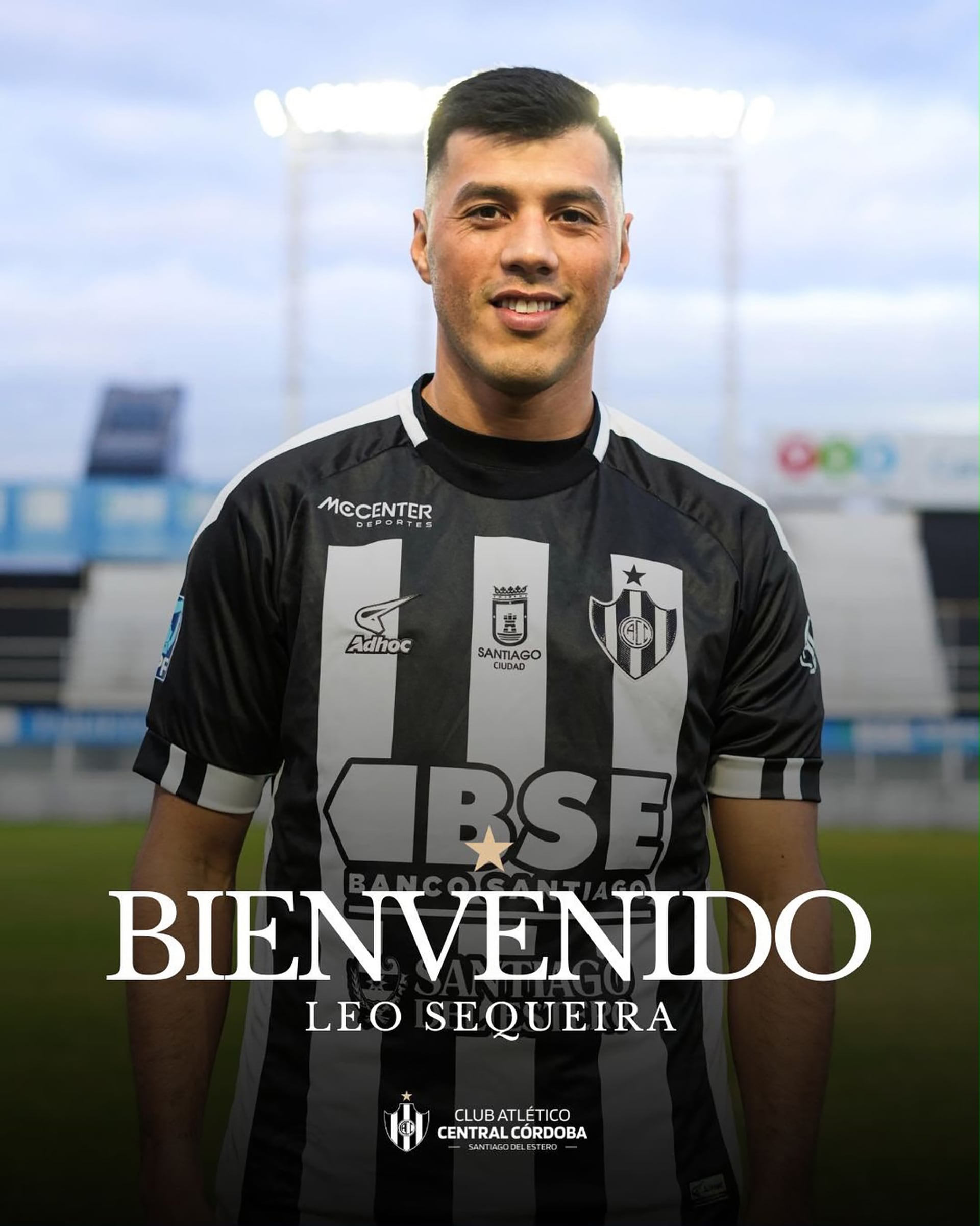 El delantero Leonardo Sequeira también se sumó a Central Córdoba a préstamo desde Huracán hasta fin de año, con prioridad de extensión en 2027. El hombre de 31 años tendrá su tercer ciclo en el club santiagueño
