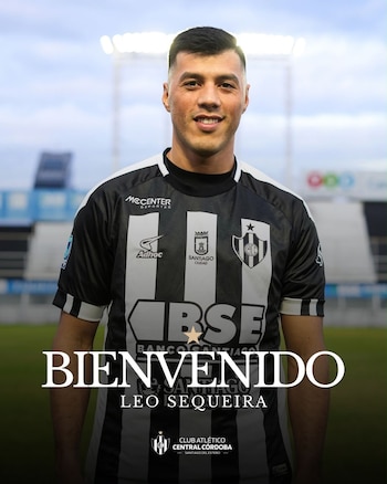 Refuerzos: Leonardo Sequeira firmó con Central Córdoba de Santiago del Estero