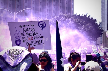 Miles de mujeres tomaron las