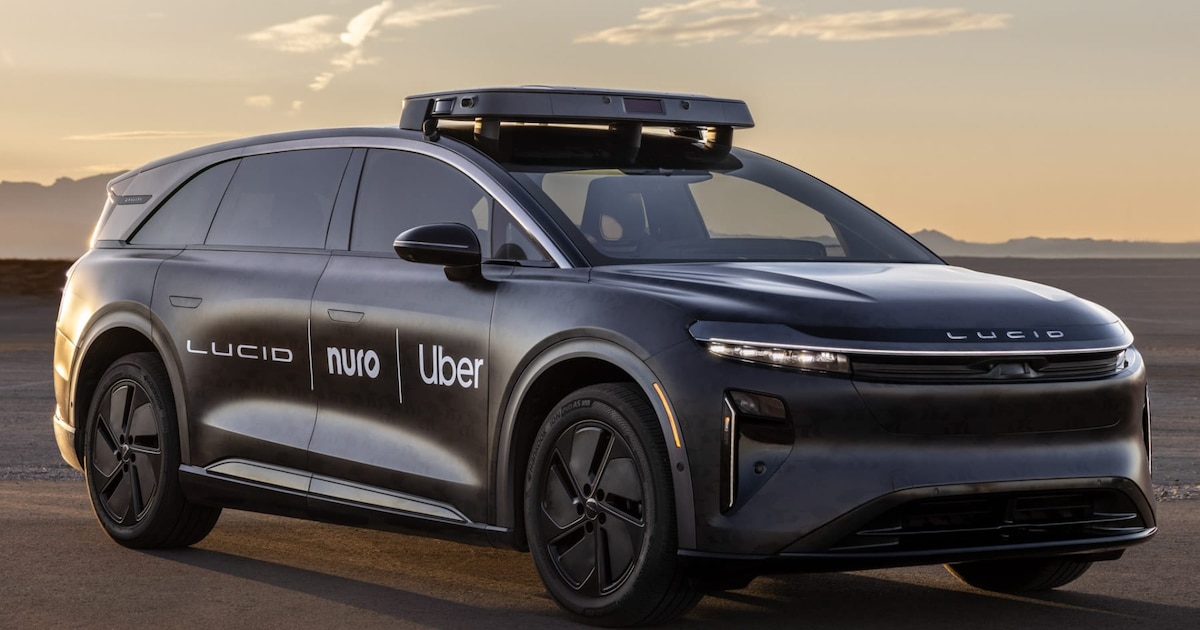 This will be Uber's new robotax: electric vehicles, advanced sensors and driver-free travel