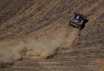 Carlos Sainz este jueves en