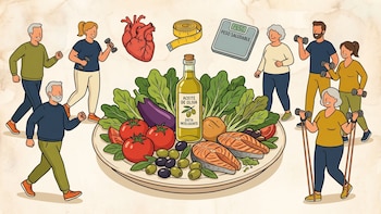 Descubren una dieta mediterránea “más inteligente” que reduce la diabetes en un 31%