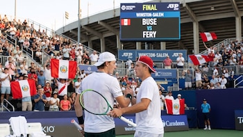 Dónde ver Ignacio Buse vs Arthur Fery: canal tv online del partido por la final del ATP 250 de Winston-Salem 2026