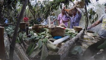 Un sacerdote maya realizó un