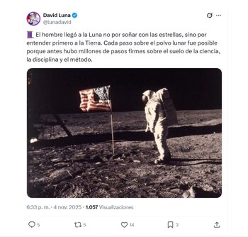 Con este mensaje, en