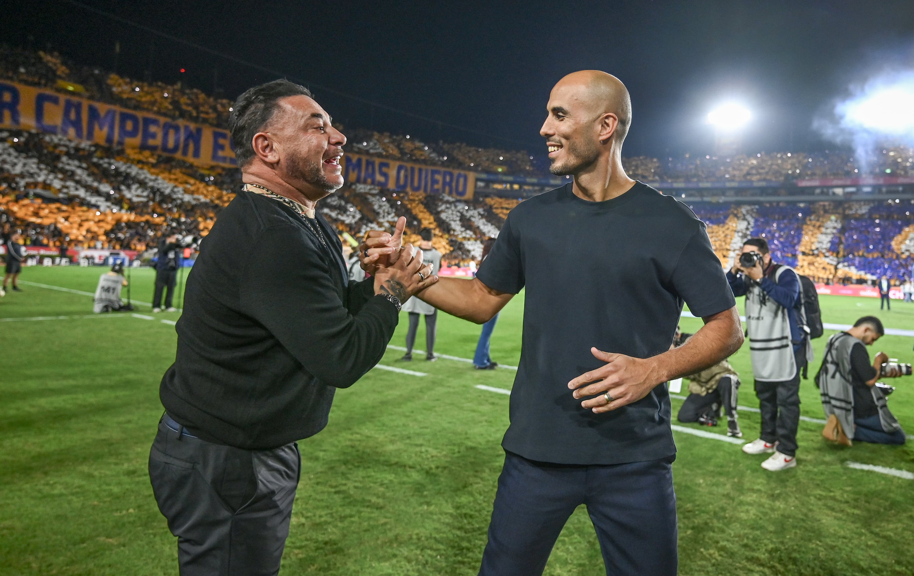 El contrato renovado de Guido Pizarro incluiría una mejora salarial, situando su sueldo entre los 1,5 y 2 millones de dólares por temporada. EFE/ Miguel Sierra