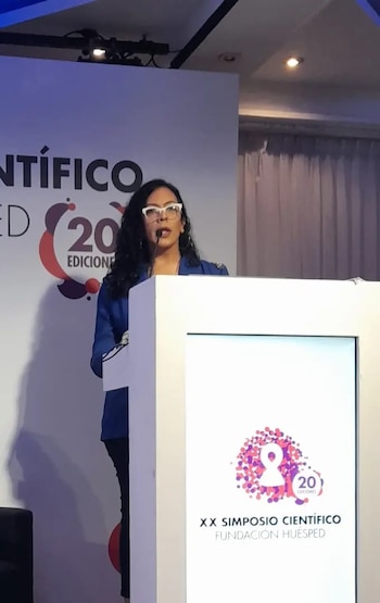 Lara, que trabaja en el