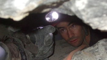 Un rescatista de Utah Cave