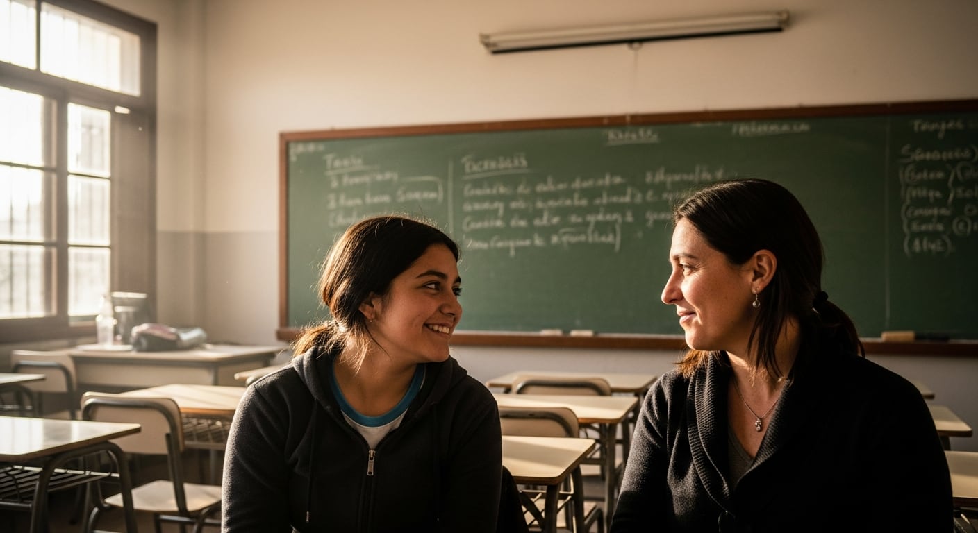 Como horizonte, Rivas propone una escuela basada en la disciplina, la comprensión profunda y la “invitación” a que los alumnos quieran seguir aprendiendo. (Imagen Ilustrativa Infobae)