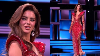 Suheyn Cipriani en la preliminar del MGI All Stars: deslumbró en vestido de gala y recibió puntuación casi perfecta