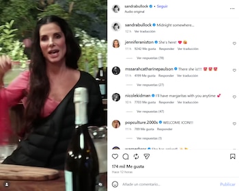 Sandra Bullock abrió su perfil de Instagram