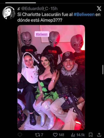 Los invitados a Beliween (captura de pantalla)