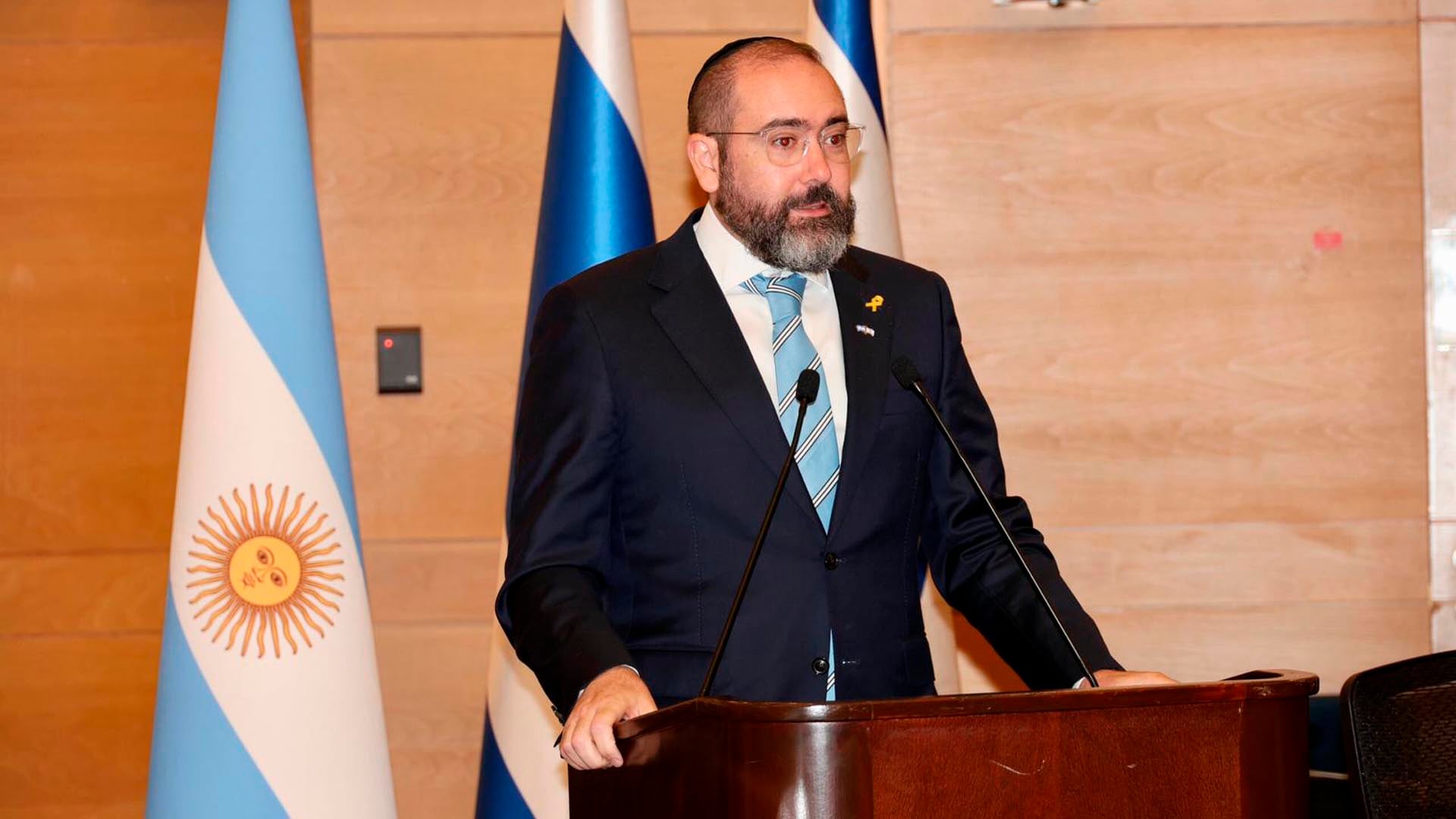 Axel Wahnish, Embajador argentino en Israel