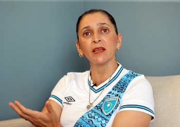 La entrenadora mexicana Karla Maya.