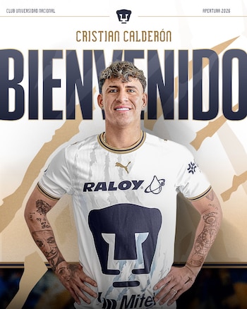 Cristian Calderón llega a Universidad después de Chivas y América
