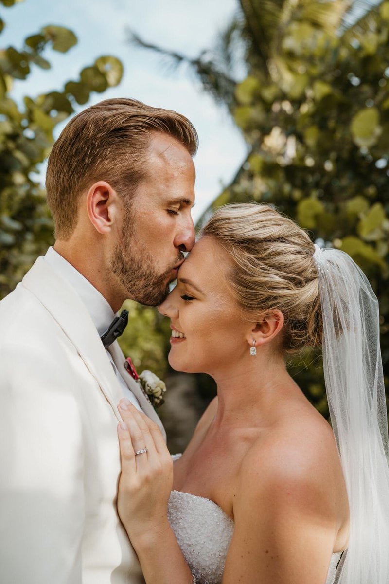 Harry Kane y su esposa Kate Goodland