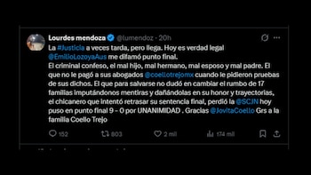 La respuesta de la periodista