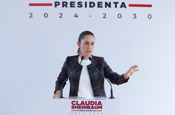 La presidenta de México, Claudia