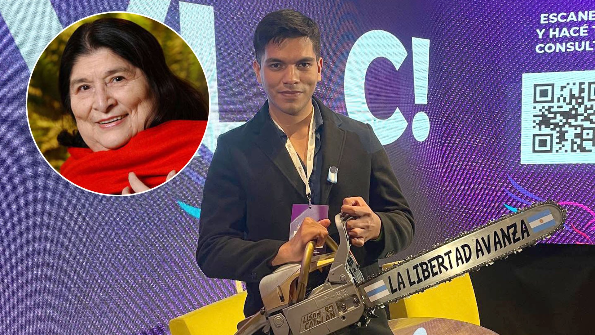 La familia de Mercedes Sosa publicó un comunicado donde repudió las disculpas del funcionario (@enzo_ferreira97)