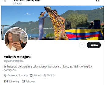 Esta es la cuenta en