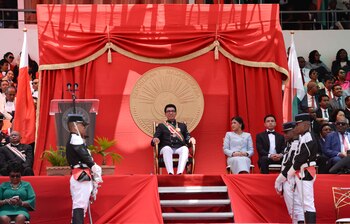 16/12/2023 El presidente de Madagascar,