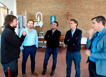 El ministro Katopodis se reunió