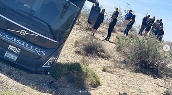 Tras el percance vial, la