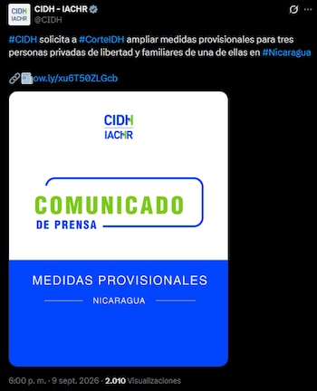 CIDH recurre a la Corte IDH por tres presos en La Modelo: incomunicación, carencias básicas y un pedido urgente contra daños irreparables.