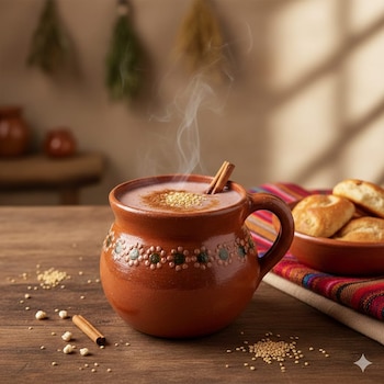 Una bebida con un sabor