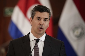 El presidente de Paraguay, Santiago