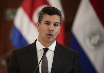 El presidente de Paraguay, Santiago