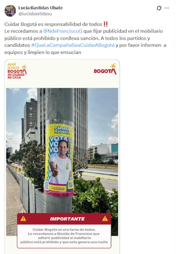 Nicolás De Francisco fue cuestionado