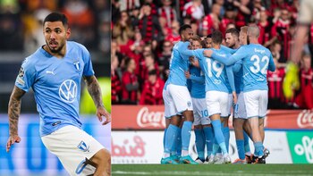 Con Sergio Peña, Malmö empató