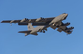 Bombardero B-52 Stratofortress. (Imagen: