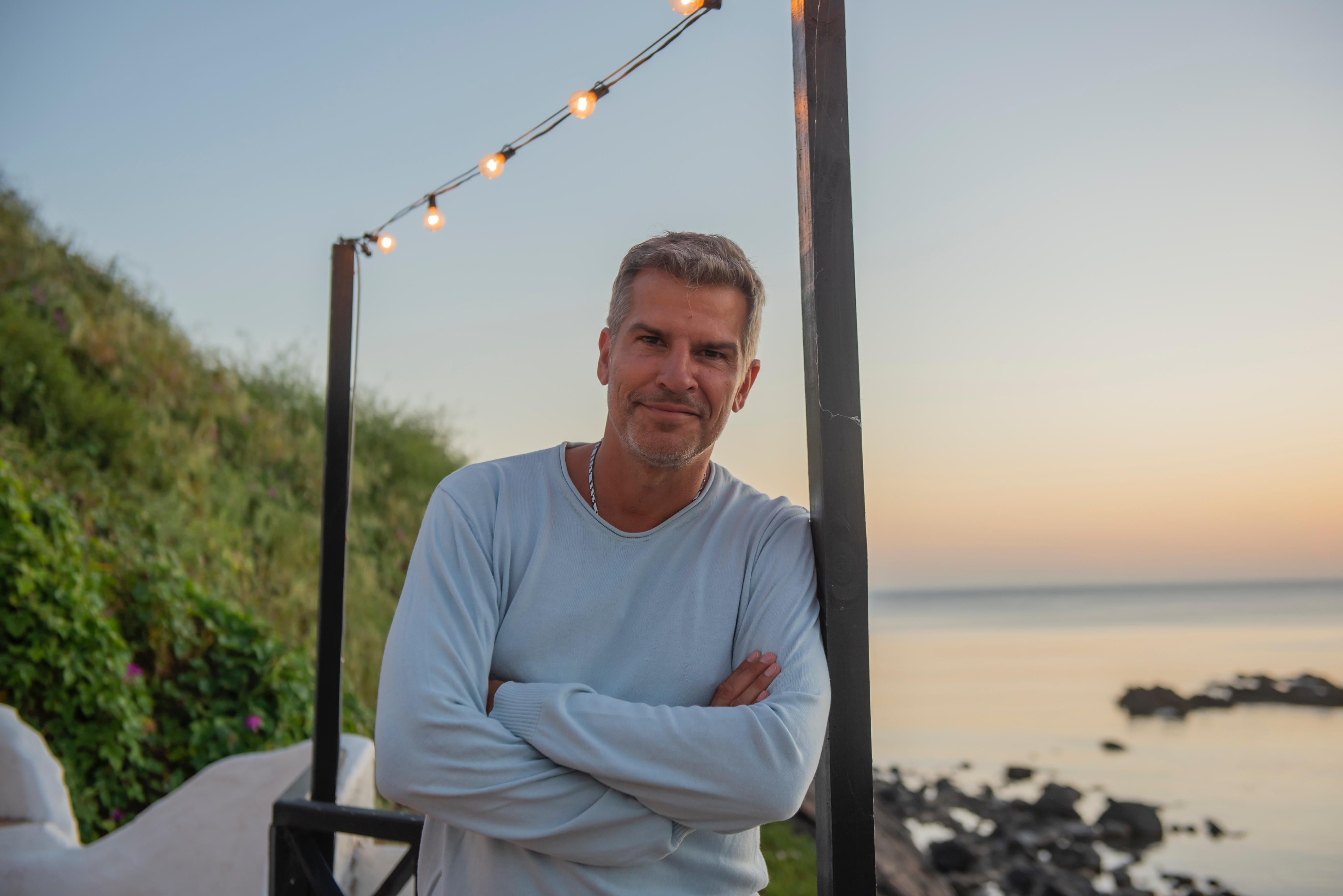 Patricio Giménez encuentra paz y serenidad en su vida al lado del mar