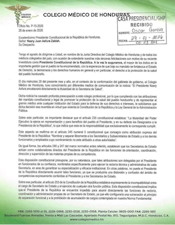 El Colegio Médico insta a