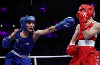 Fátima Herrera en los Juegos Olímpicos de París 2024. (REUTERS/Isabel Infantes)